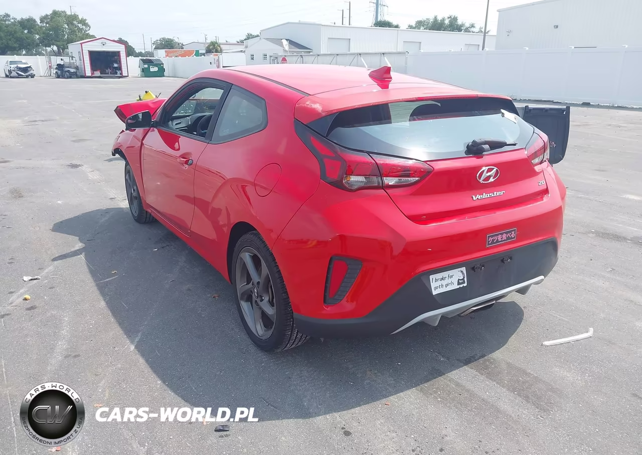 2019 Hyundai Veloster 2.0 VIN:KMHTG6AF7KU017075 - 3
