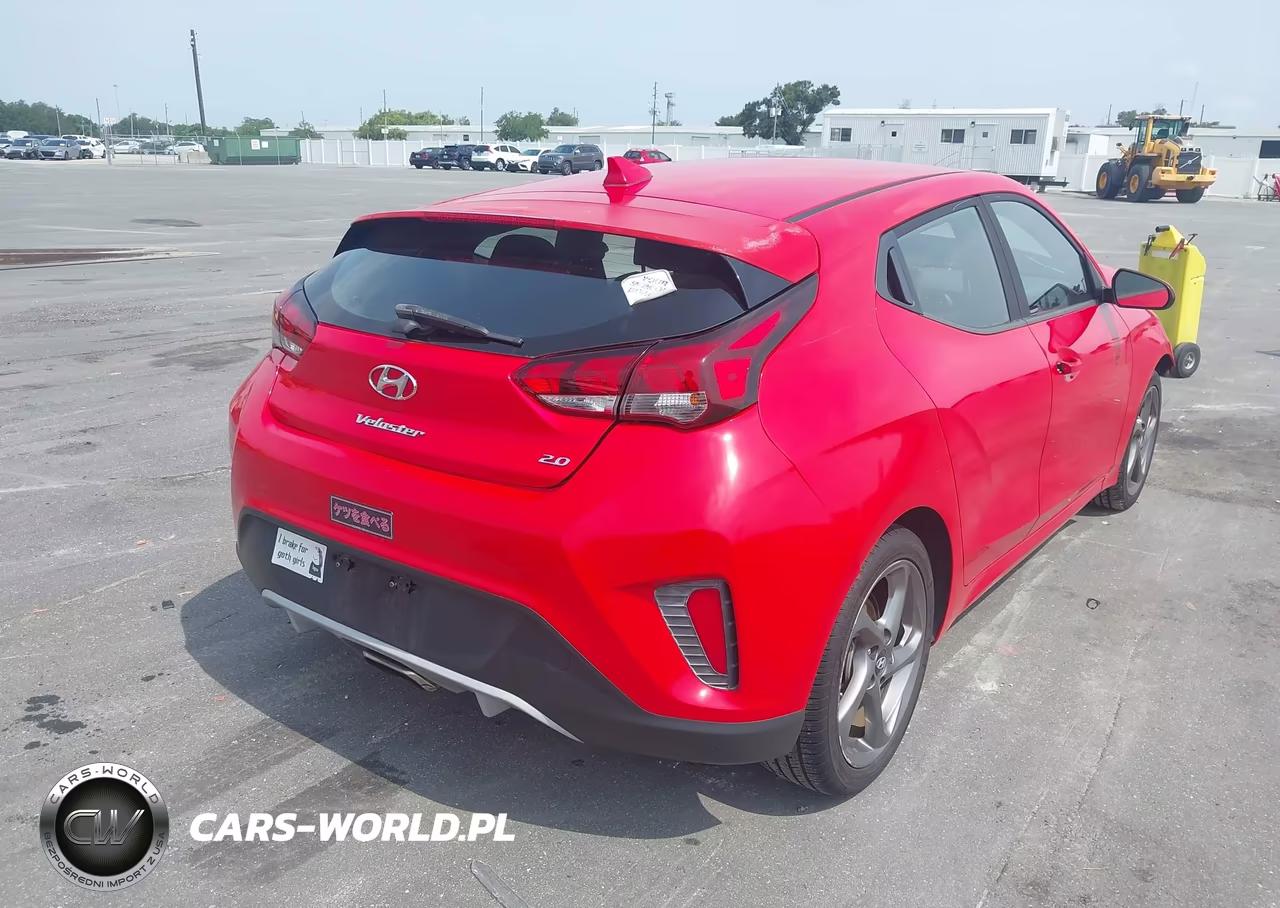 2019 Hyundai Veloster 2.0 VIN:KMHTG6AF7KU017075 - 4
