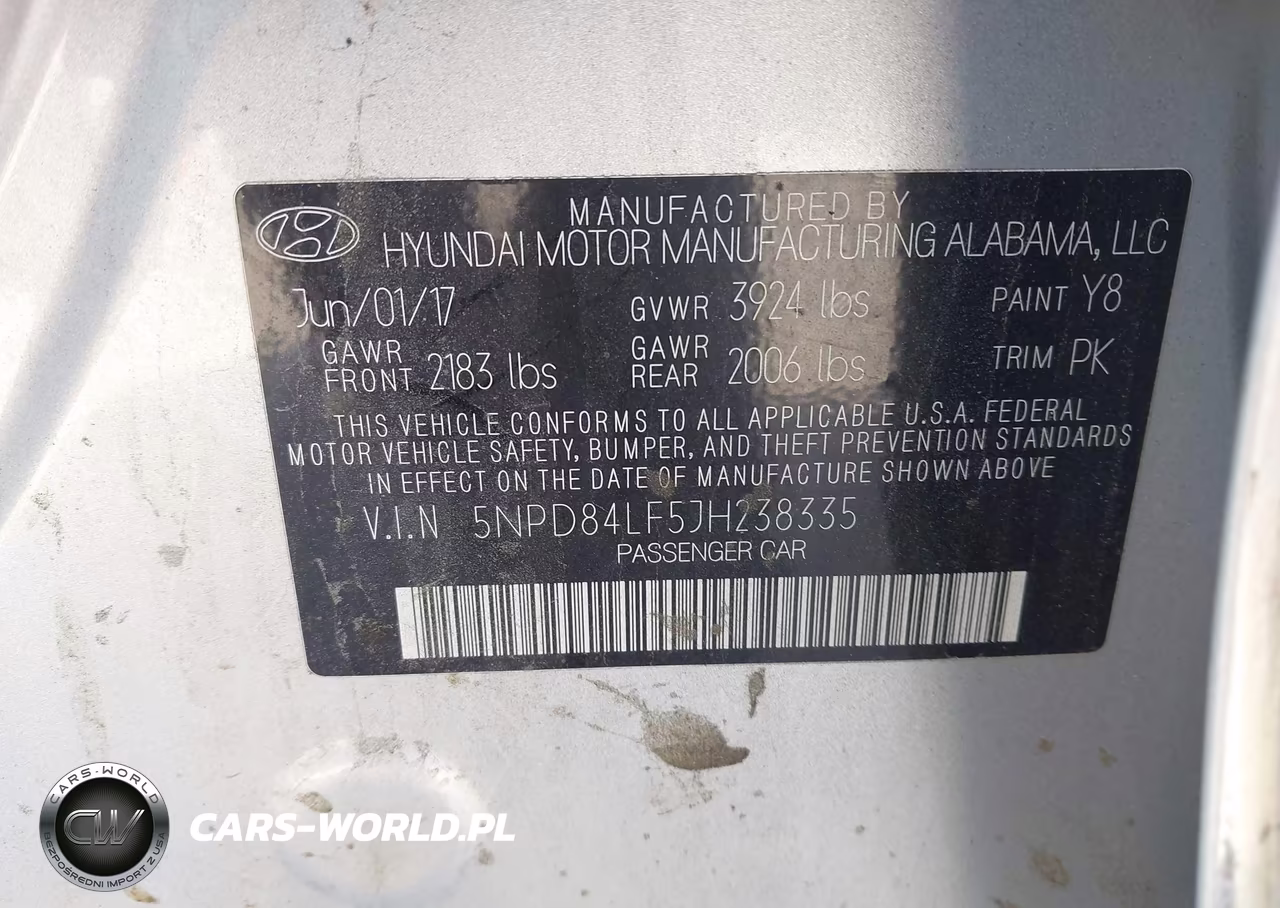 2018 Hyundai Elantra Sel VIN:5NPD84LF5JH238335 - 9