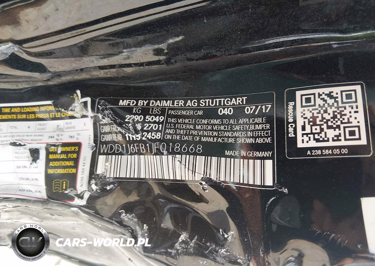 2018 Mercedes-Benz E 400 VIN:WDD1J6FB1JF018668 - 9