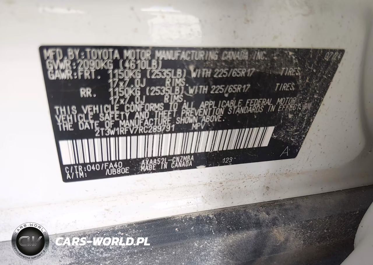 2024 Toyota Rav4 Xle VIN:2T3W1RFV7RC289791 - 9