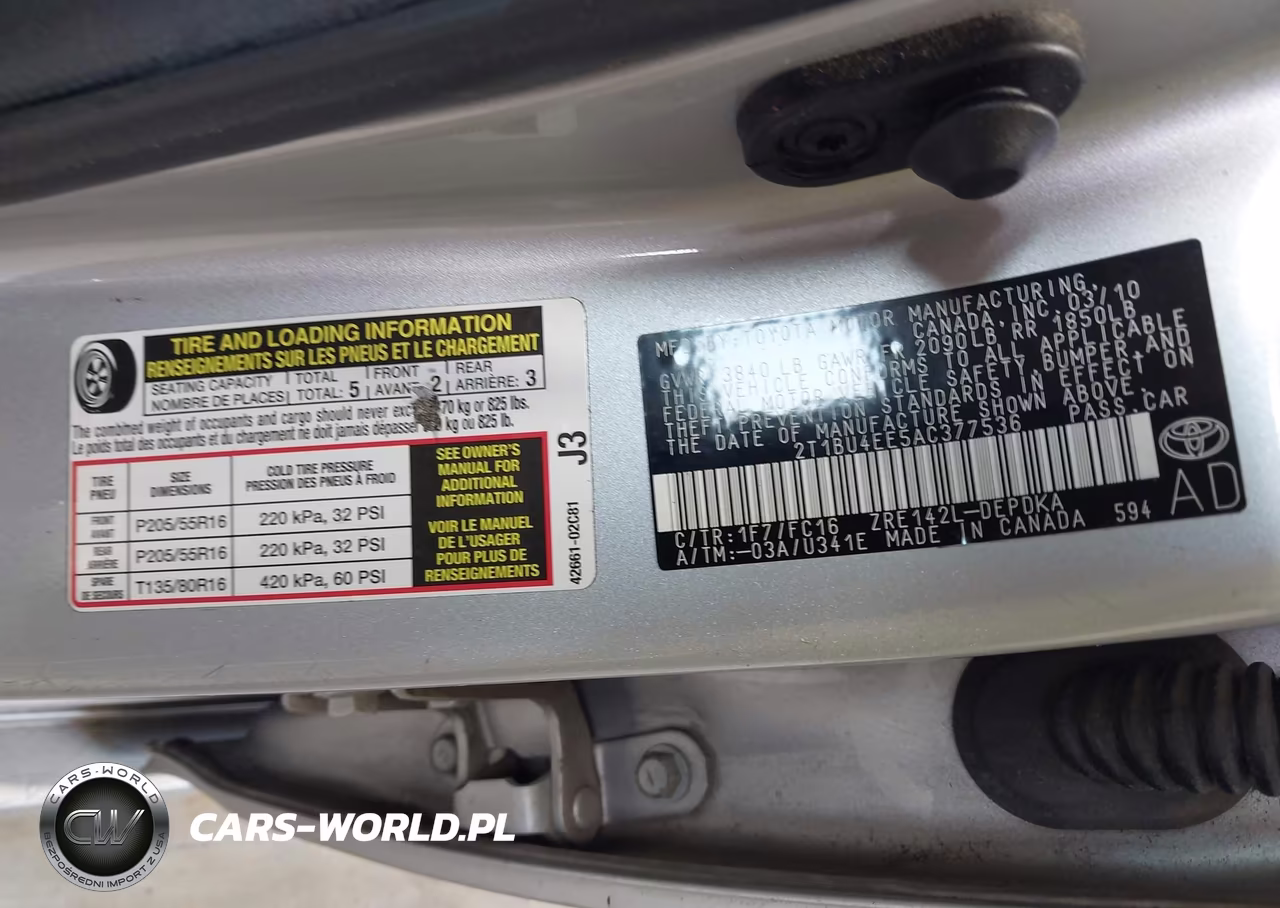 2010 Toyota Corolla Le VIN:2T1BU4EE5AC377536 - 9