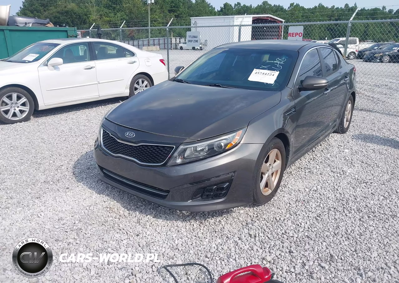 2014 Kia Optima Lx VIN:5XXGM4A74EG336648 - 2