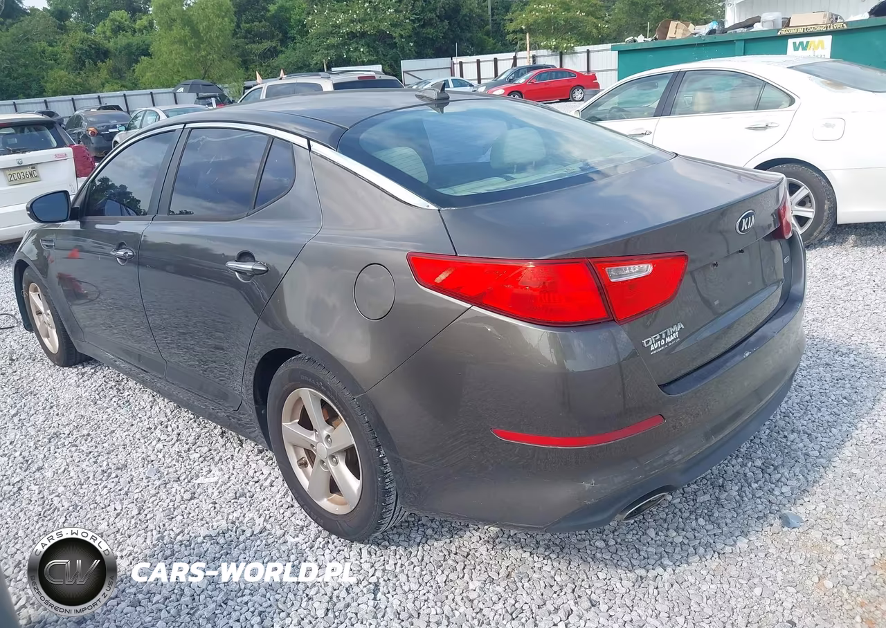 2014 Kia Optima Lx VIN:5XXGM4A74EG336648 - 3