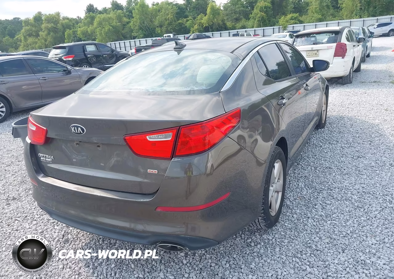 2014 Kia Optima Lx VIN:5XXGM4A74EG336648 - 4