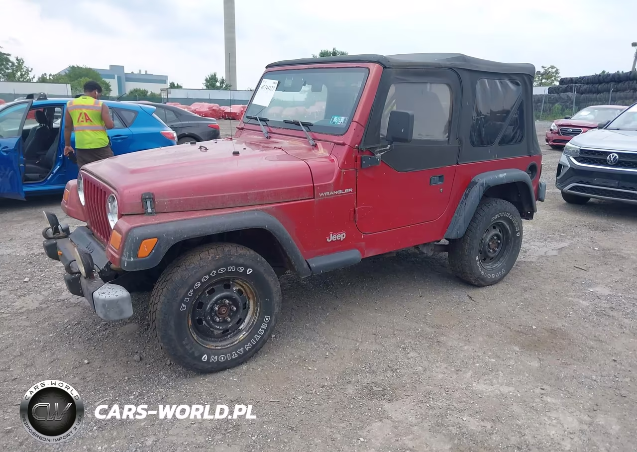 1999 Jeep Wrangler Se VIN:1J4FY29P4XP408155 - 2