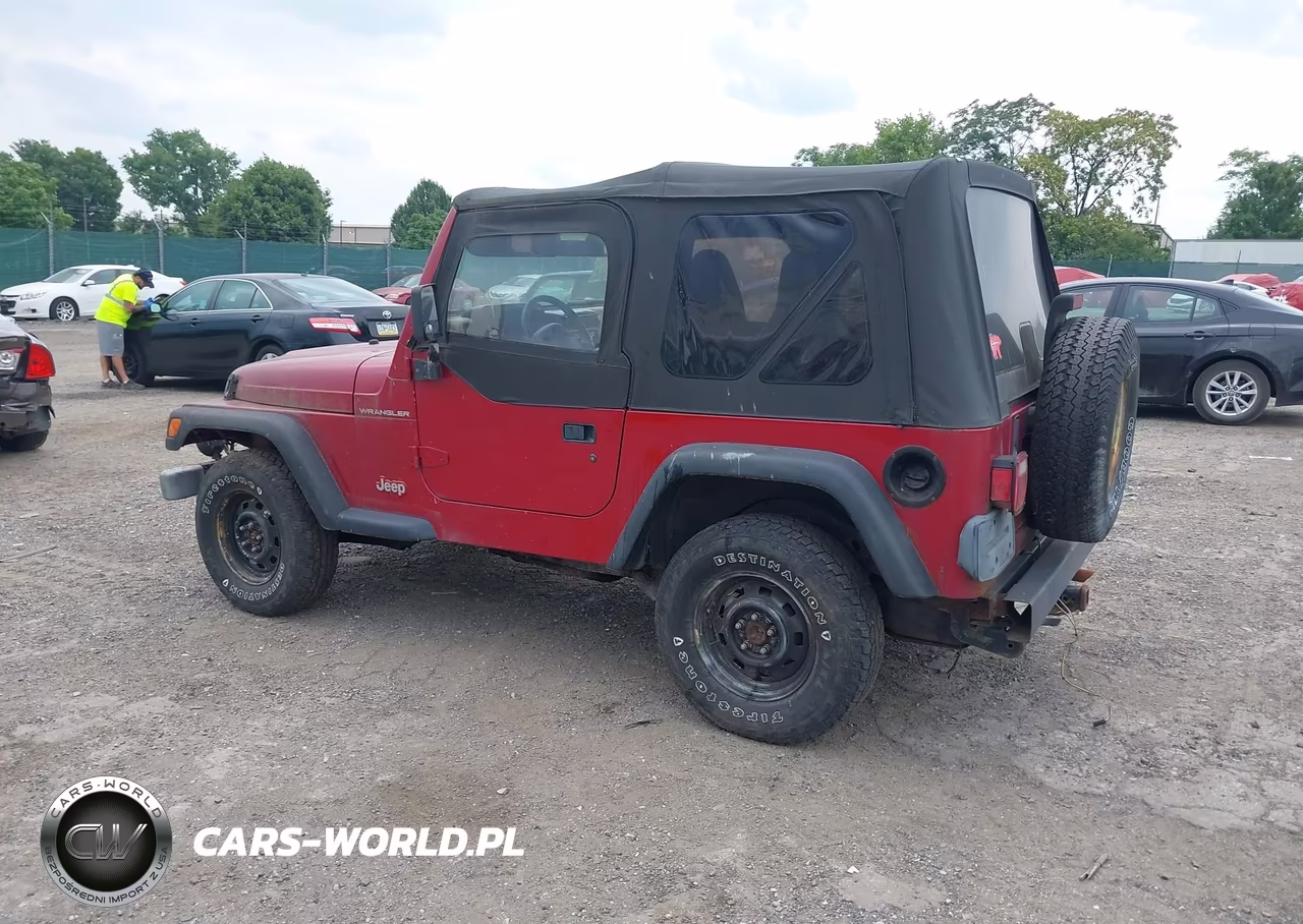 1999 Jeep Wrangler Se VIN:1J4FY29P4XP408155 - 3