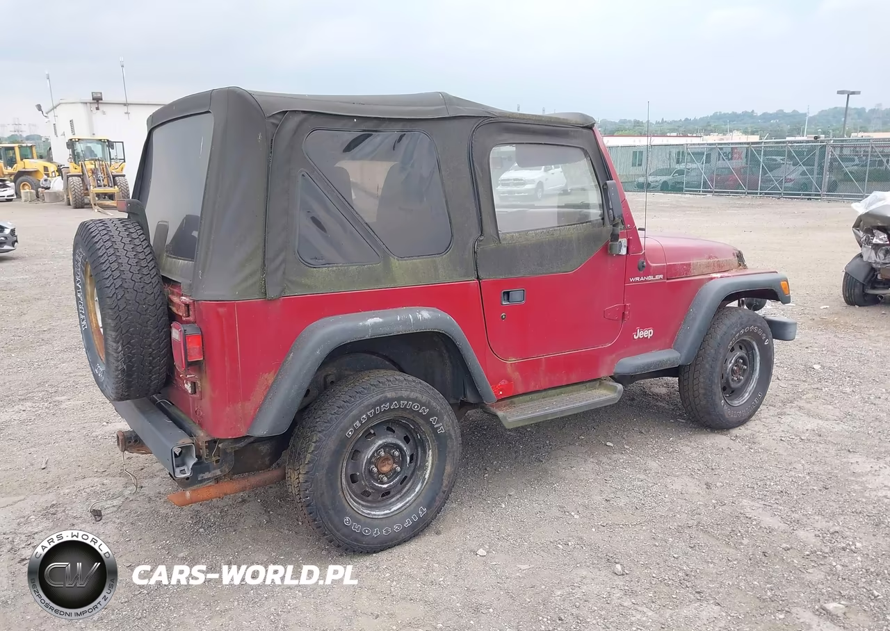 1999 Jeep Wrangler Se VIN:1J4FY29P4XP408155 - 4