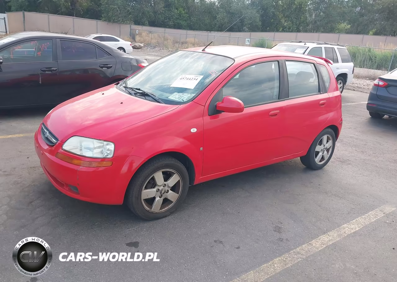 2008 Chevrolet Aveo Svm VIN:KL1TD66648B016810 - 2