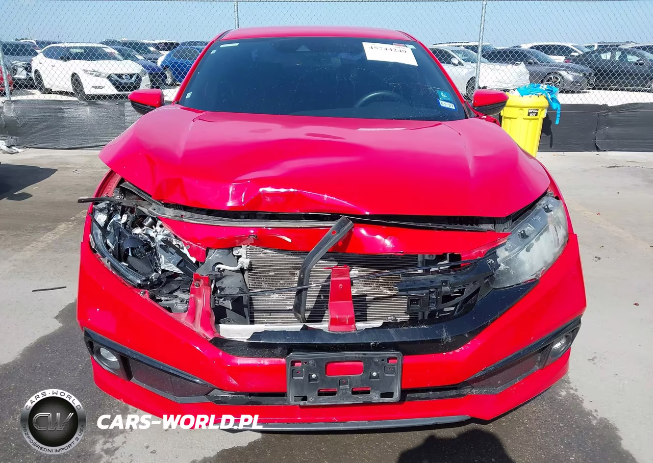 2019 Honda Civic Sport VIN:2HGFC2E86KH540173 - 12