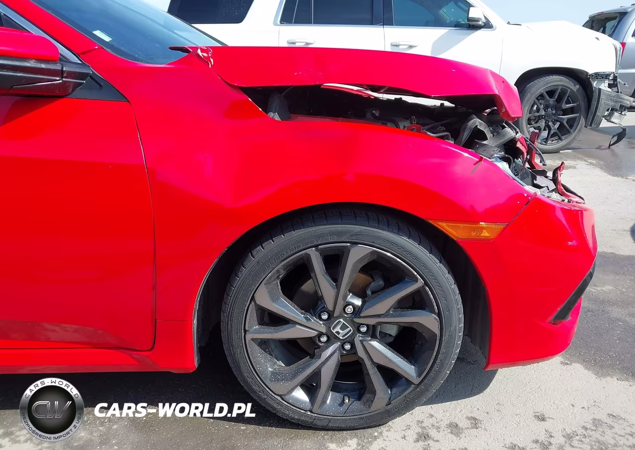 2019 Honda Civic Sport VIN:2HGFC2E86KH540173 - 17