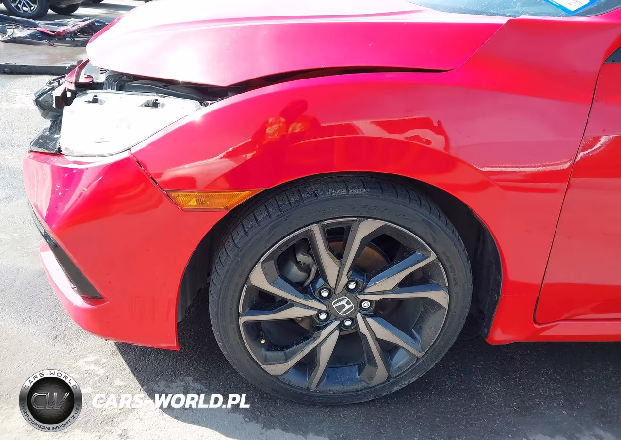 2019 Honda Civic Sport VIN:2HGFC2E86KH540173 - 18