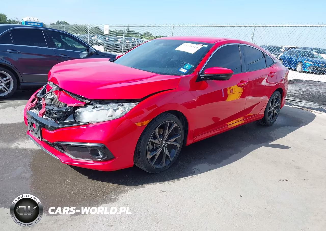 2019 Honda Civic Sport VIN:2HGFC2E86KH540173 - 2