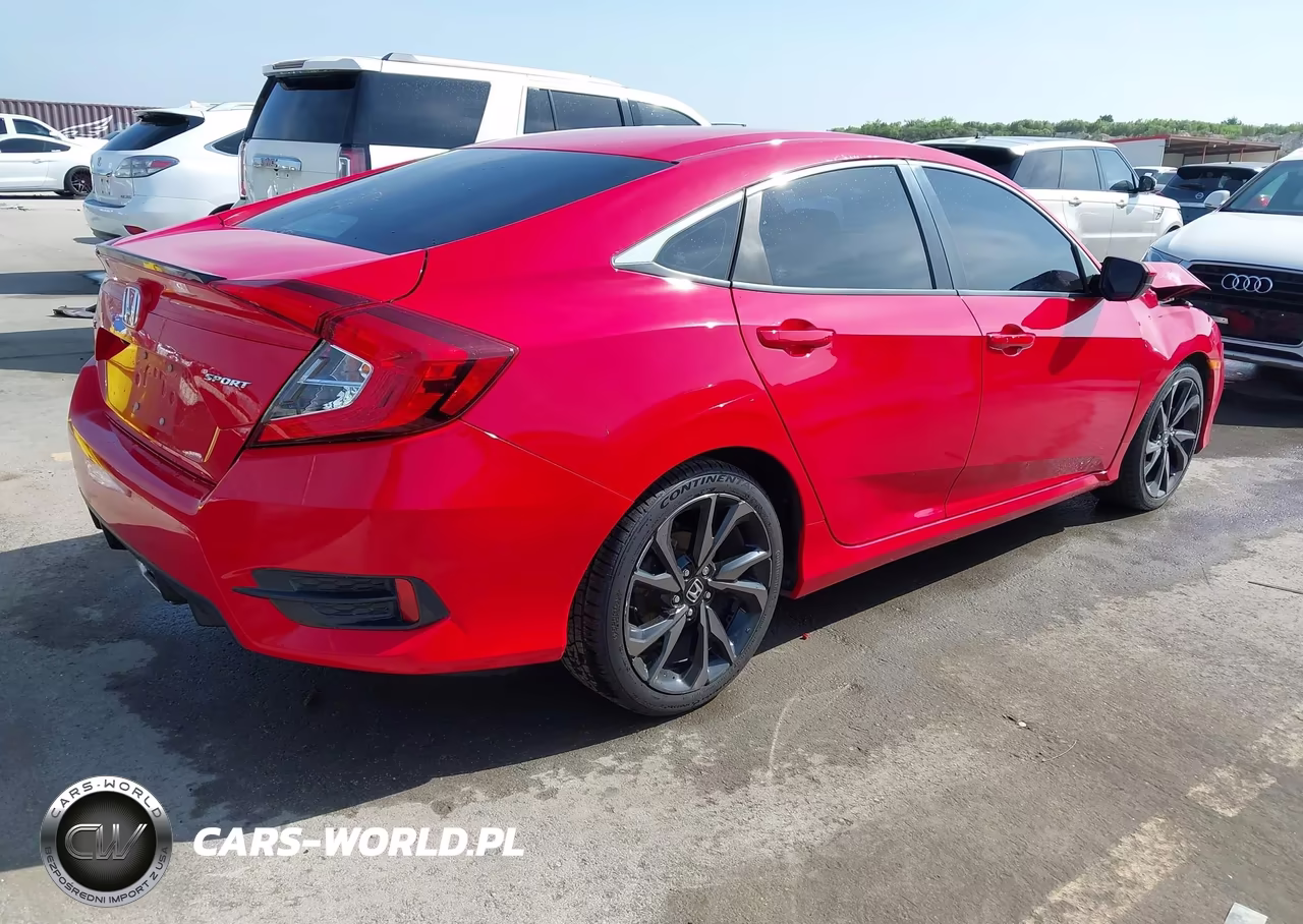 2019 Honda Civic Sport VIN:2HGFC2E86KH540173 - 4