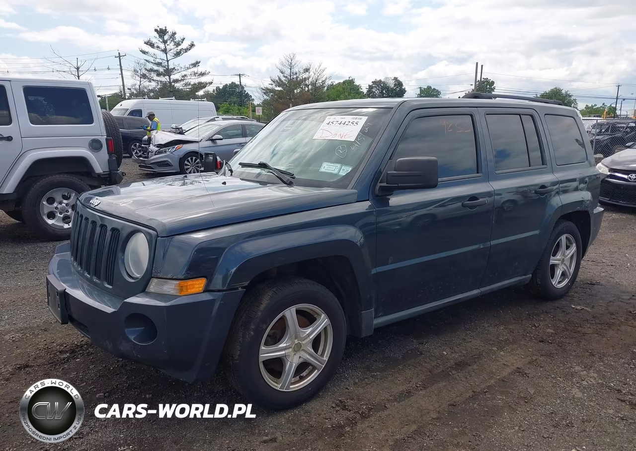 2008 Jeep Patriot Sport VIN:1J8FF28W88D663634 - 2