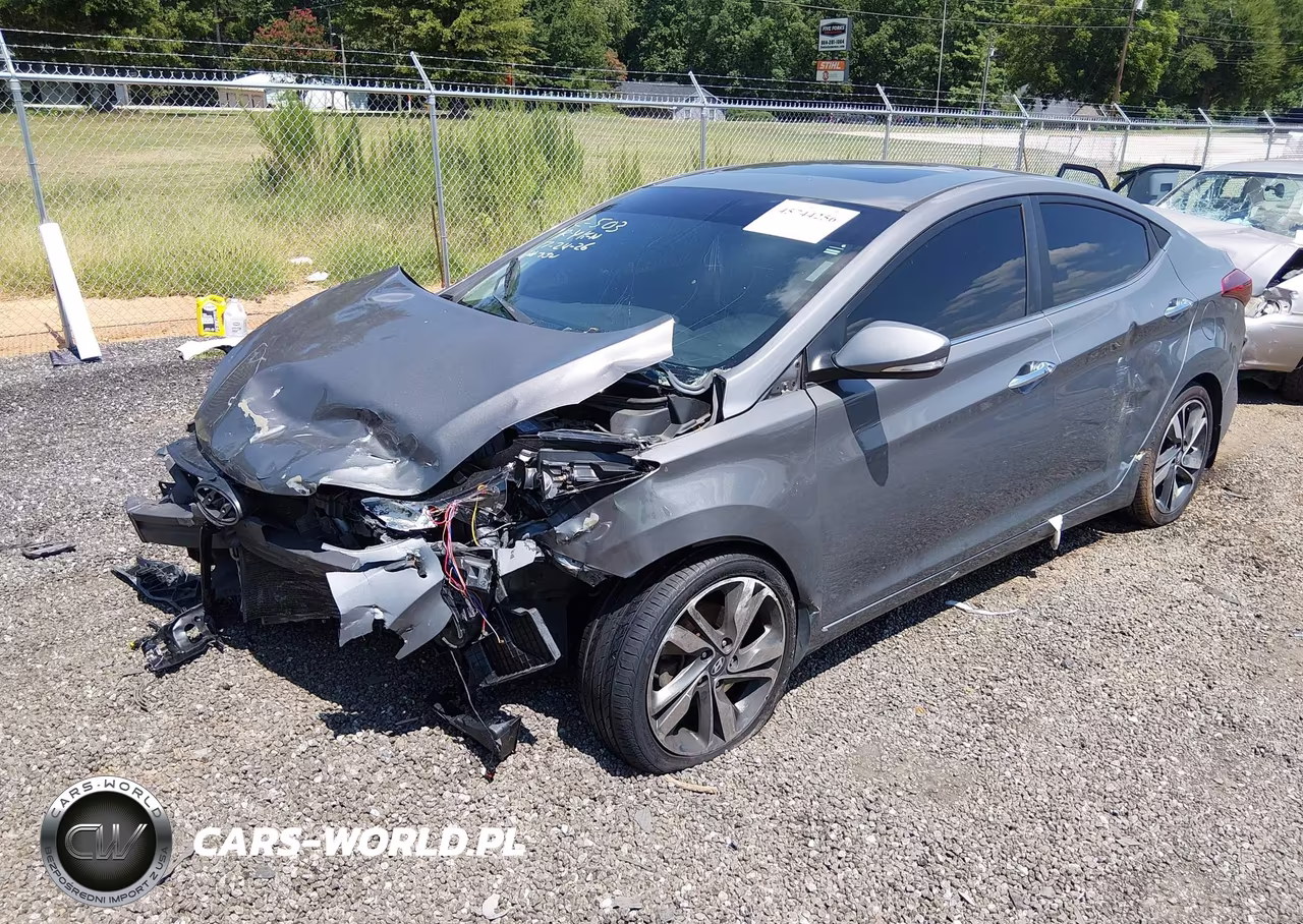 2014 Hyundai Elantra Limited VIN:5NPDH4AE1EH492253 - 2