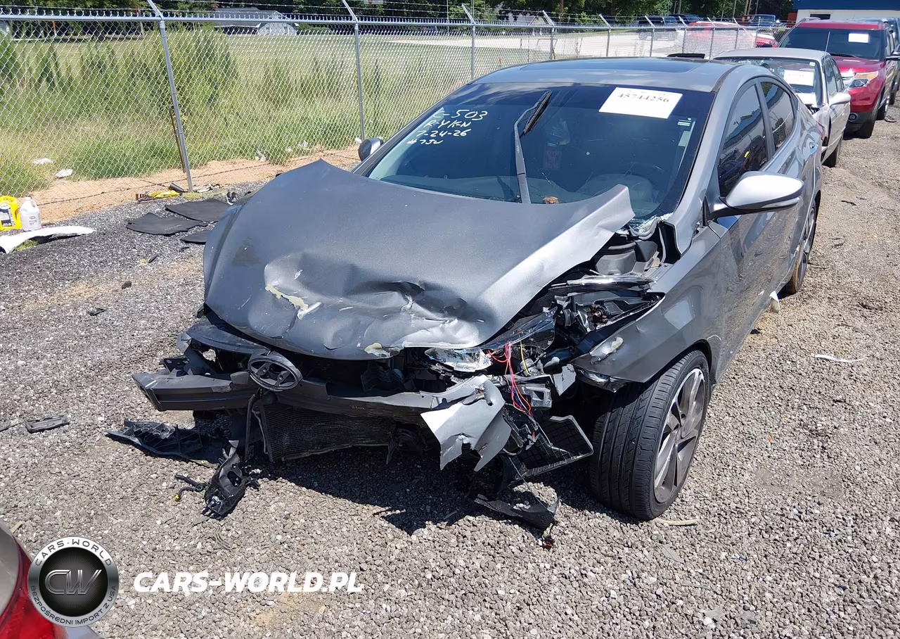 2014 Hyundai Elantra Limited VIN:5NPDH4AE1EH492253 - 6