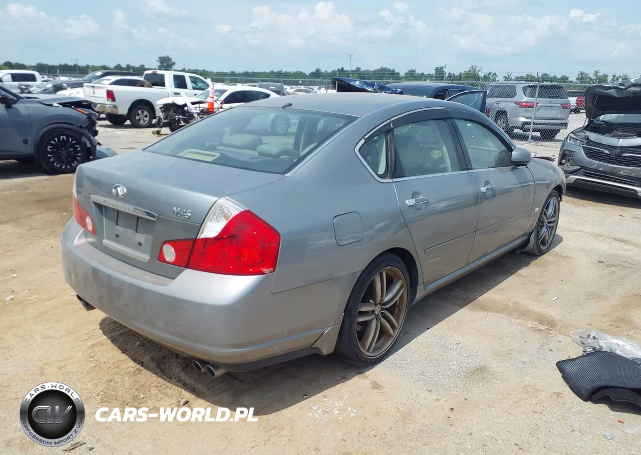 2006 Infiniti M45 Sport VIN:JNKBY01E66M200229 - 4
