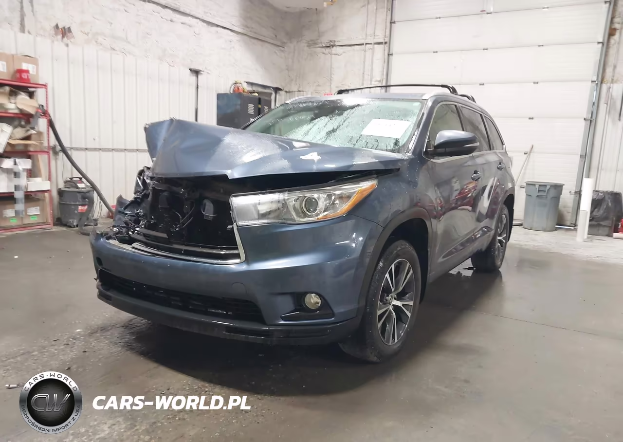 2016 Toyota Highlander Xle V6 VIN:5TDJKRFH0GS321351 - 2