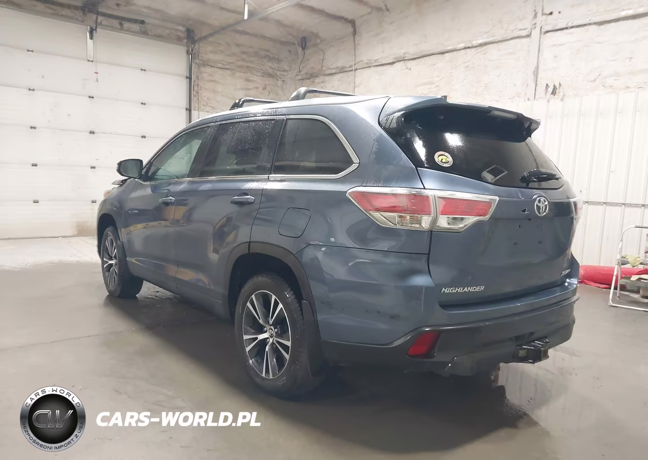 2016 Toyota Highlander Xle V6 VIN:5TDJKRFH0GS321351 - 3