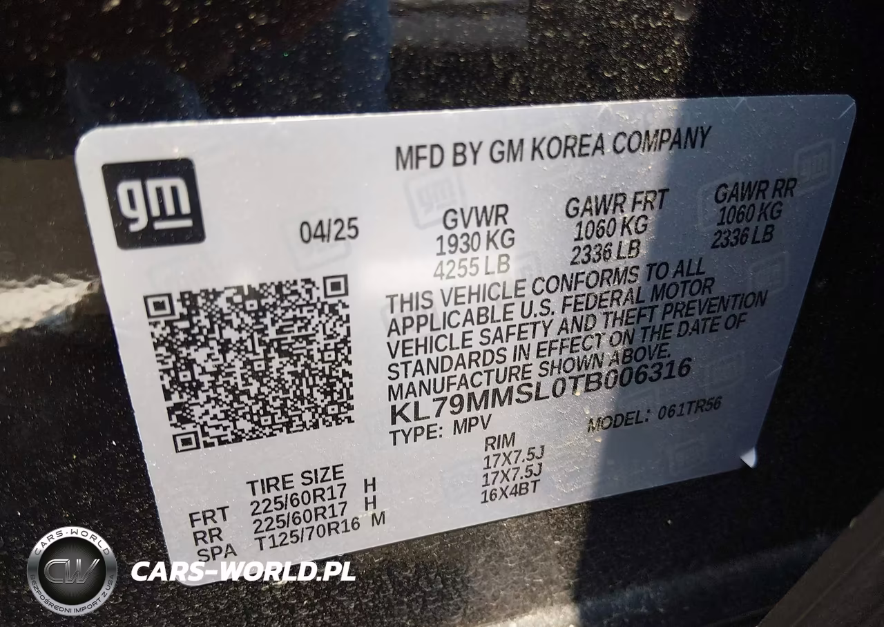 2026 Chevrolet Trailblazer Fwd Ls VIN:KL79MMSL0TB006316 - 9