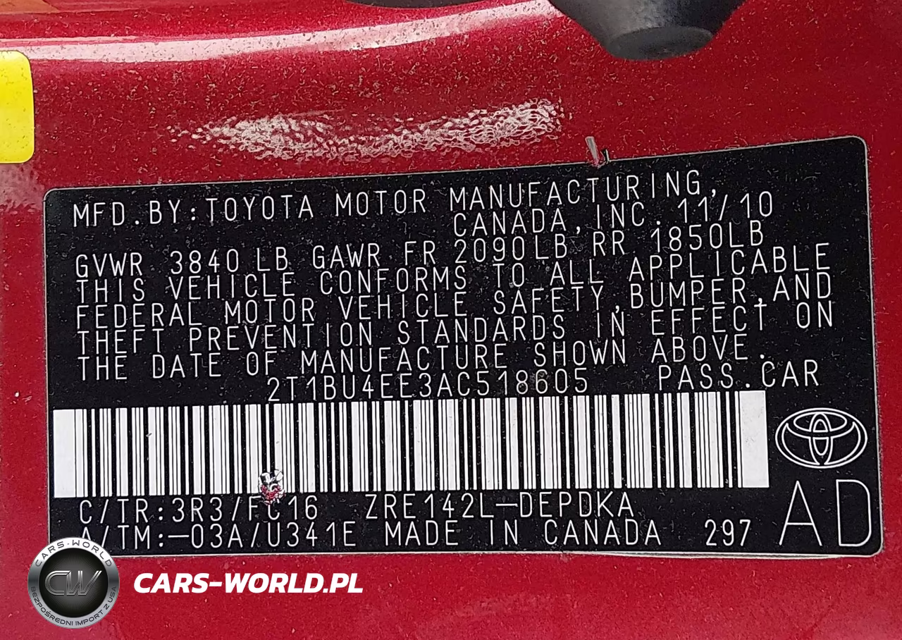 2010 Toyota Corolla Le VIN:2T1BU4EE3AC518605 - 9