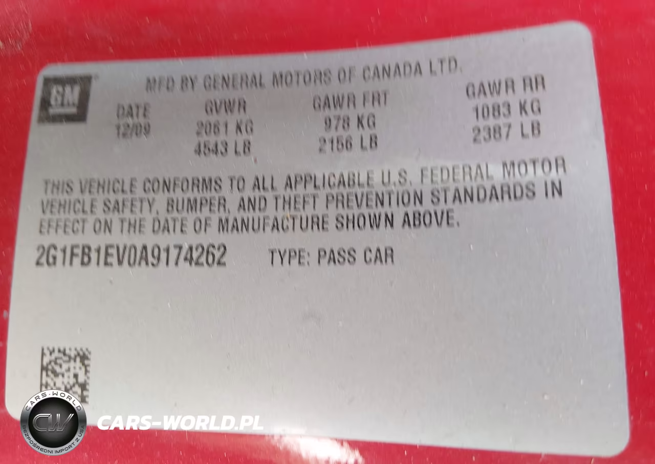 2010 Chevrolet Camaro 1Lt VIN:2G1FB1EV0A9174262 - 9