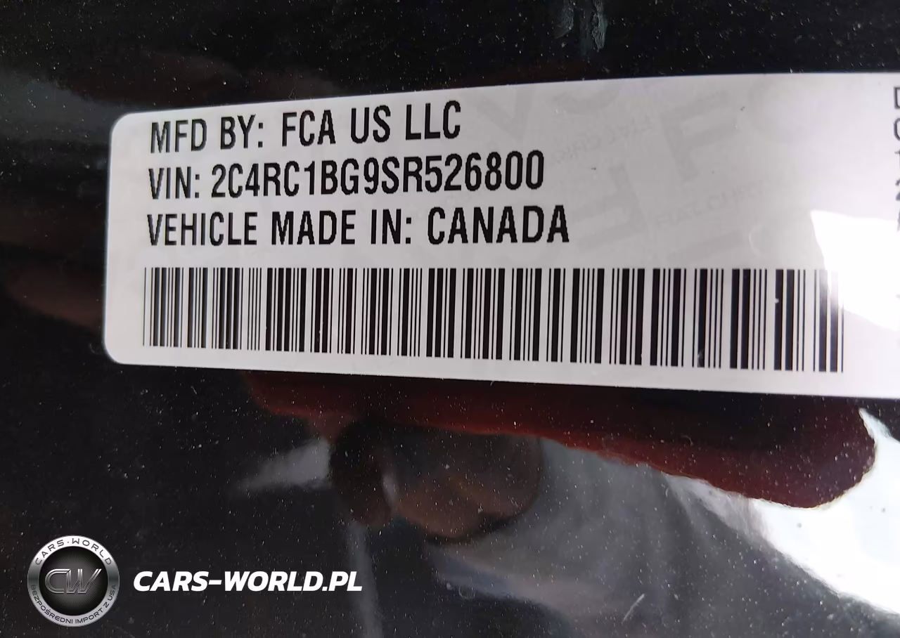 2025 Chrysler Pacifica Select VIN:2C4RC1BG9SR526800 - 9