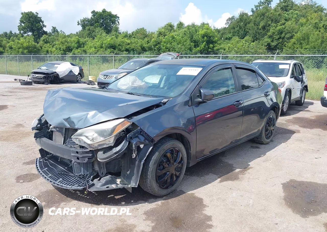 2016 Toyota Corolla Le VIN:5YFBURHEXGP382720 - 2