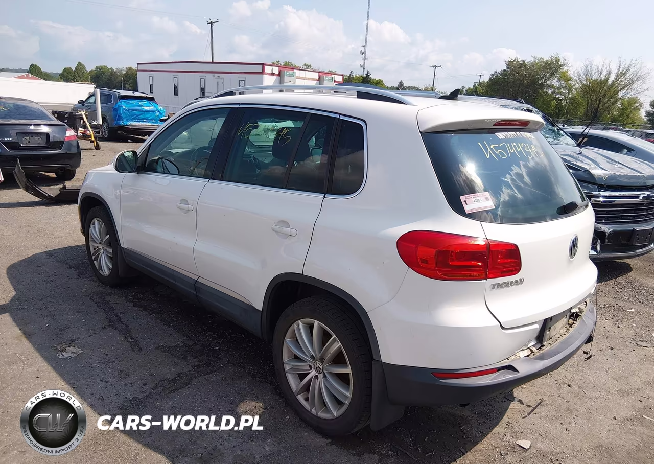 2013 Volkswagen Tiguan Se VIN:WVGBV3AXXDW610106 - 3