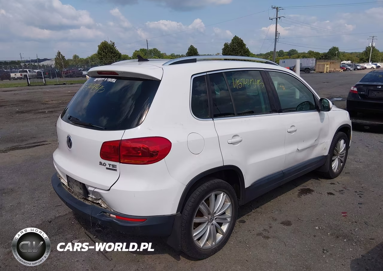 2013 Volkswagen Tiguan Se VIN:WVGBV3AXXDW610106 - 4