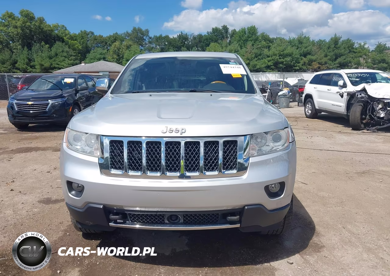 2013 Jeep Grand Cherokee Overland VIN:1C4RJFCT2DC525000 - 12