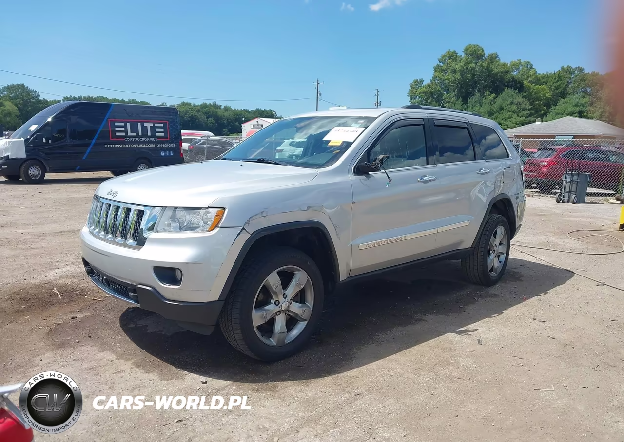 2013 Jeep Grand Cherokee Overland VIN:1C4RJFCT2DC525000 - 2