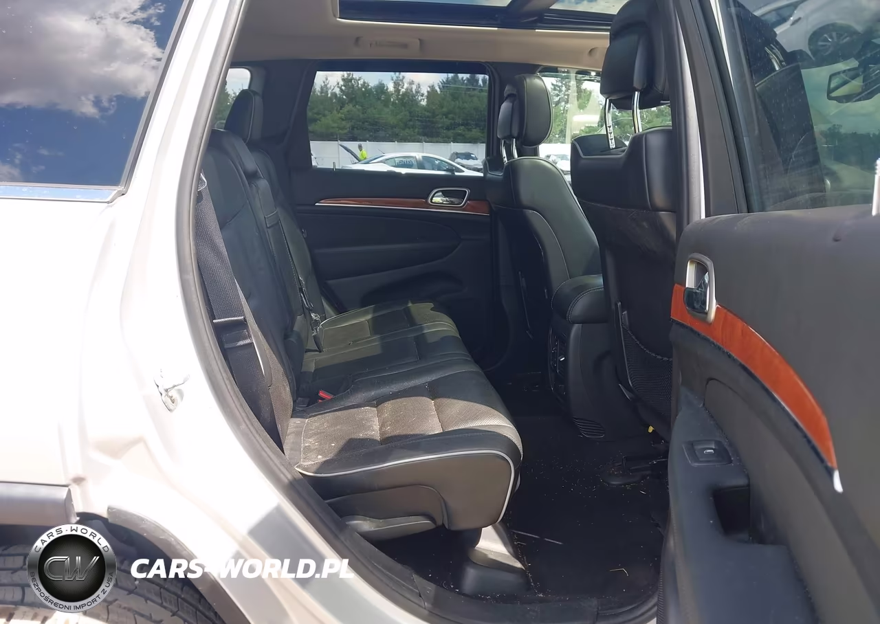 2013 Jeep Grand Cherokee Overland VIN:1C4RJFCT2DC525000 - 8