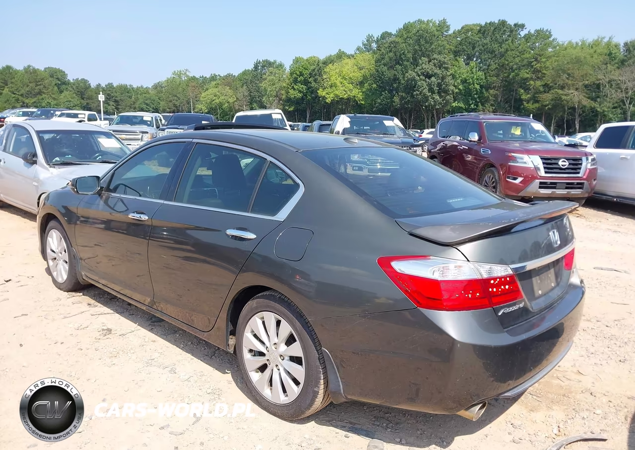 2013 Honda Accord Ex-L V-6 VIN:1HGCR3F89DA022467 - 3