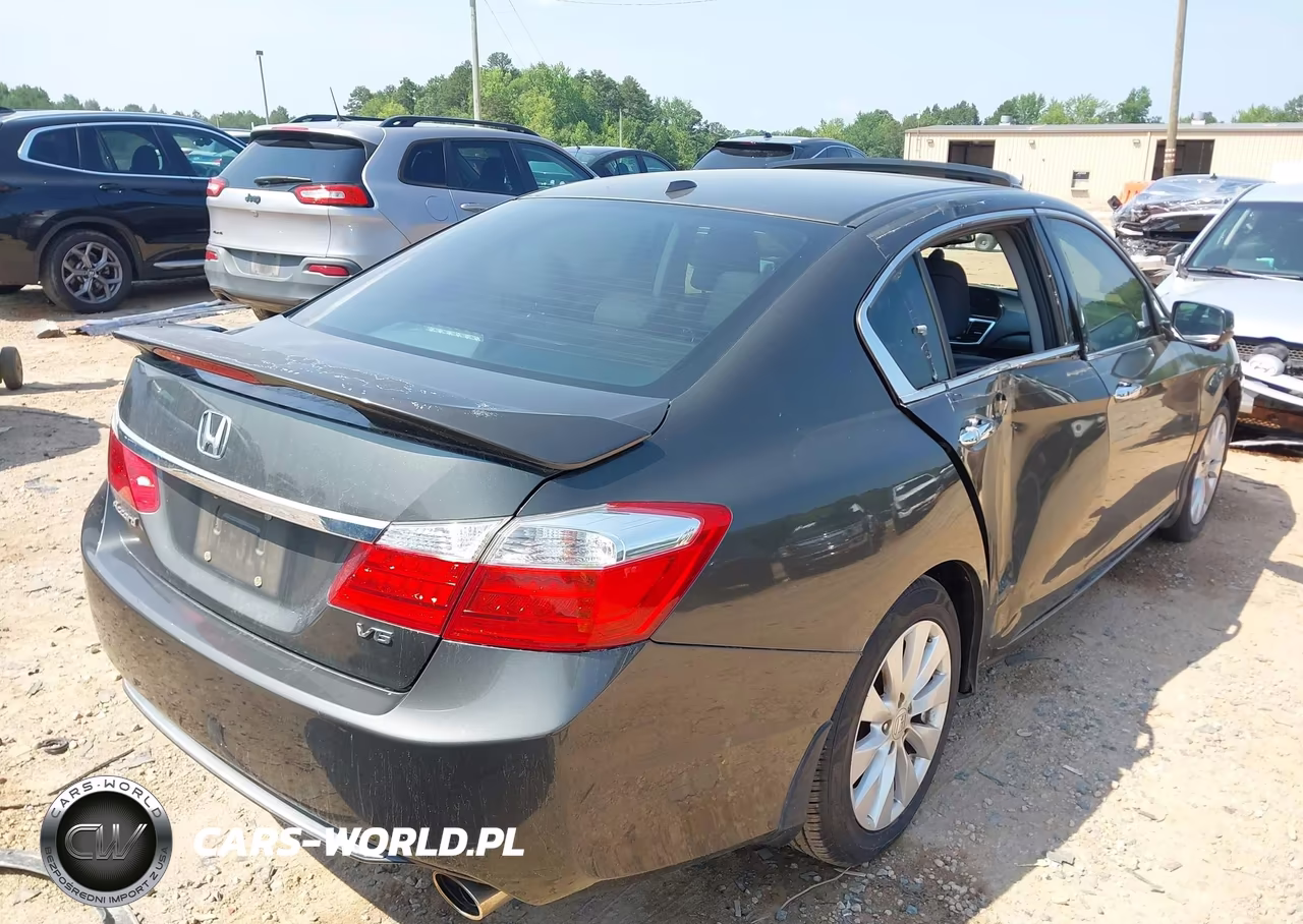 2013 Honda Accord Ex-L V-6 VIN:1HGCR3F89DA022467 - 4