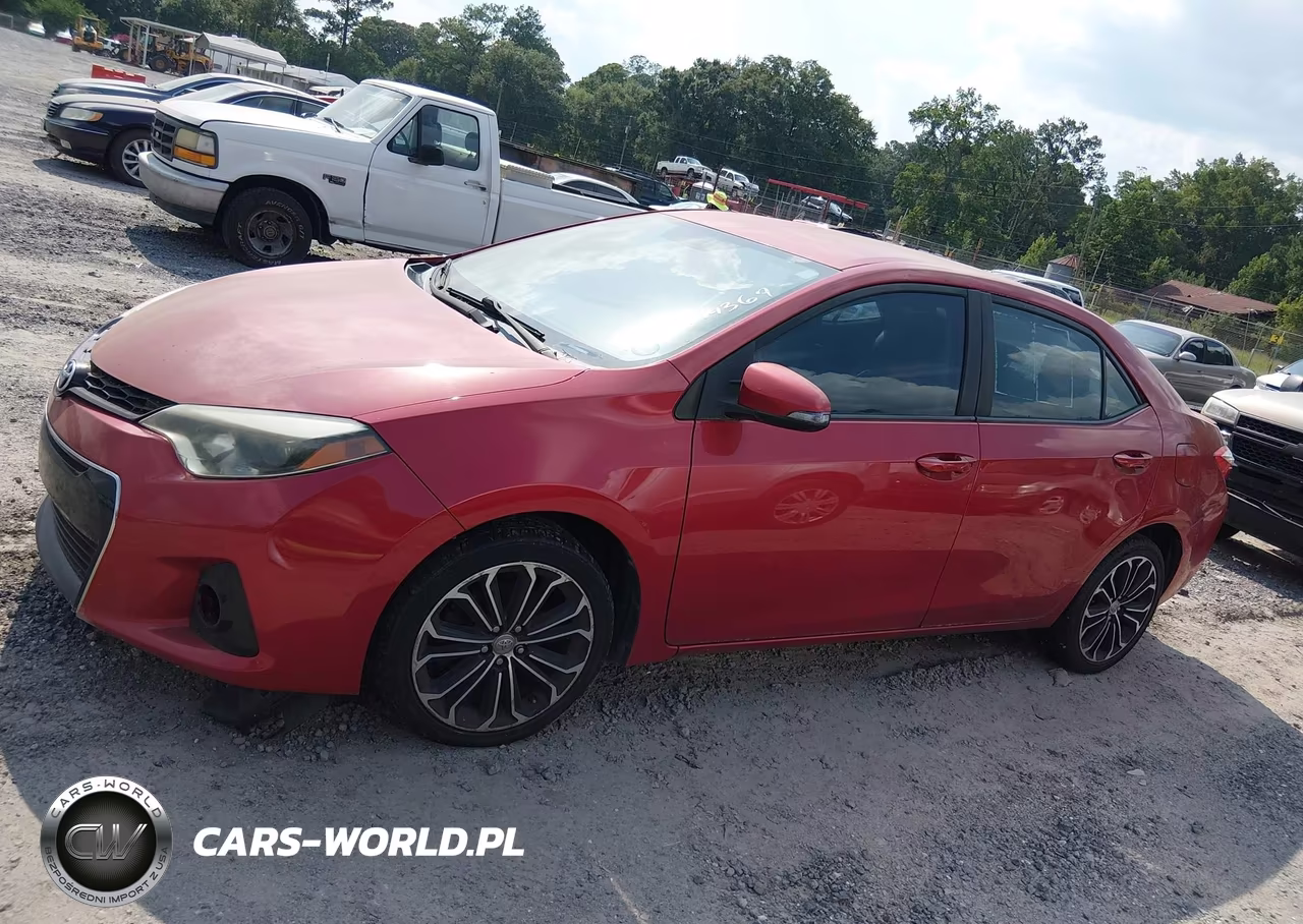 2015 Toyota Corolla S Plus VIN:2T1BURHE4FC406654 - 14