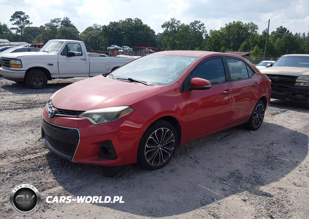 2015 Toyota Corolla S Plus VIN:2T1BURHE4FC406654 - 2