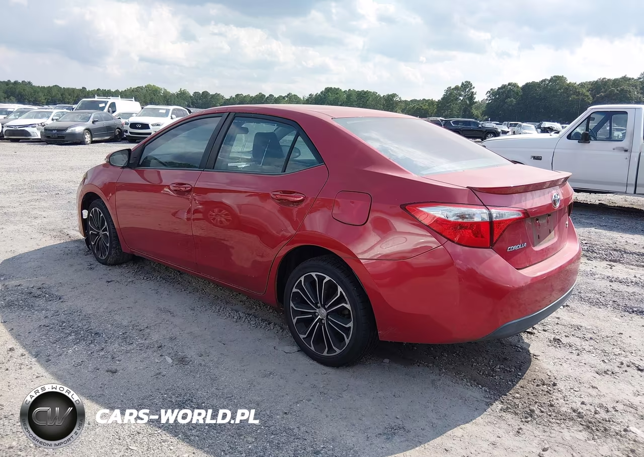 2015 Toyota Corolla S Plus VIN:2T1BURHE4FC406654 - 3