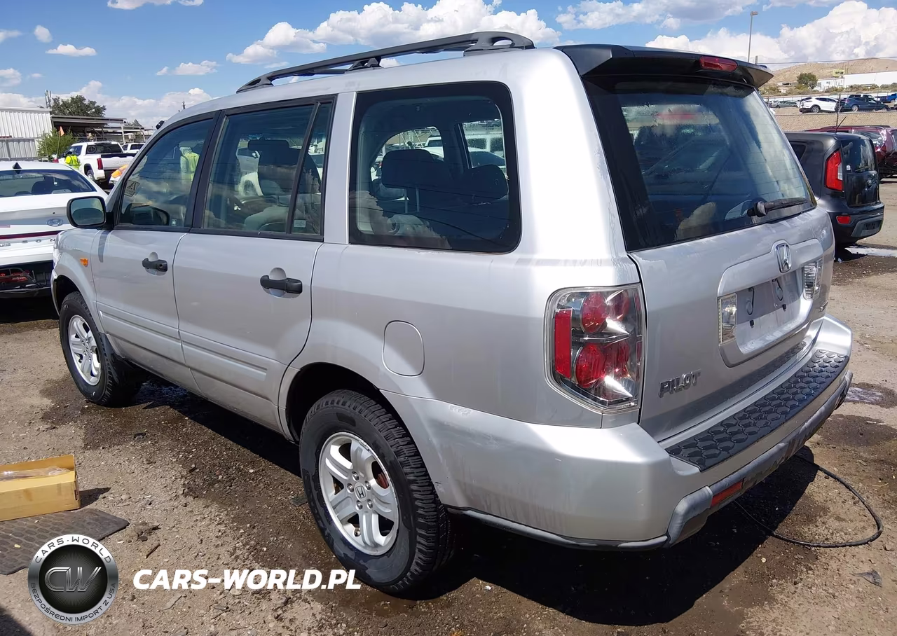 2007 Honda Pilot Lx VIN:2HKYF18177H538695 - 3
