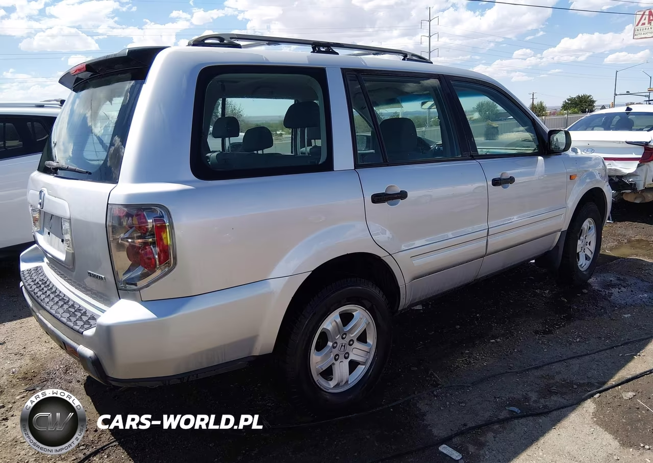 2007 Honda Pilot Lx VIN:2HKYF18177H538695 - 4