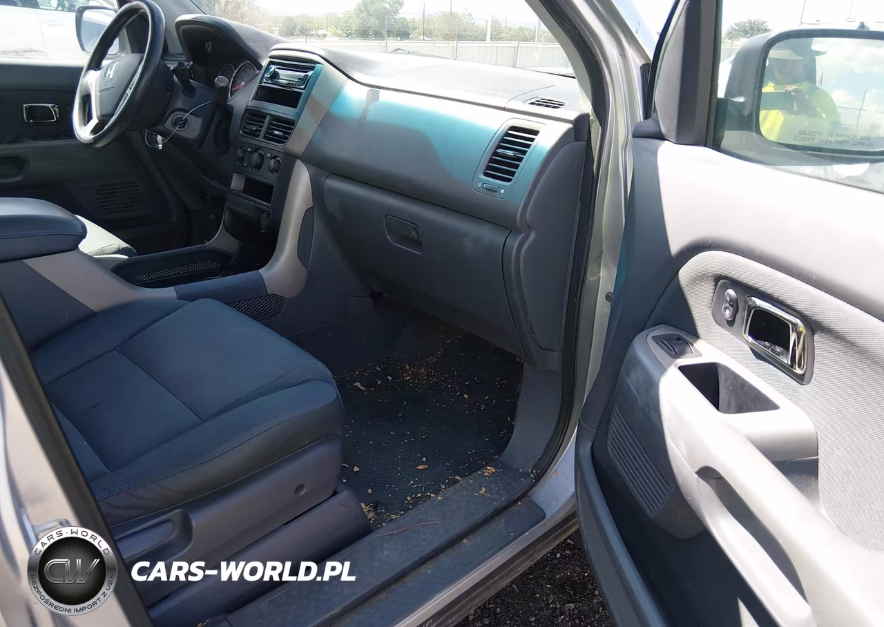 2007 Honda Pilot Lx VIN:2HKYF18177H538695 - 5
