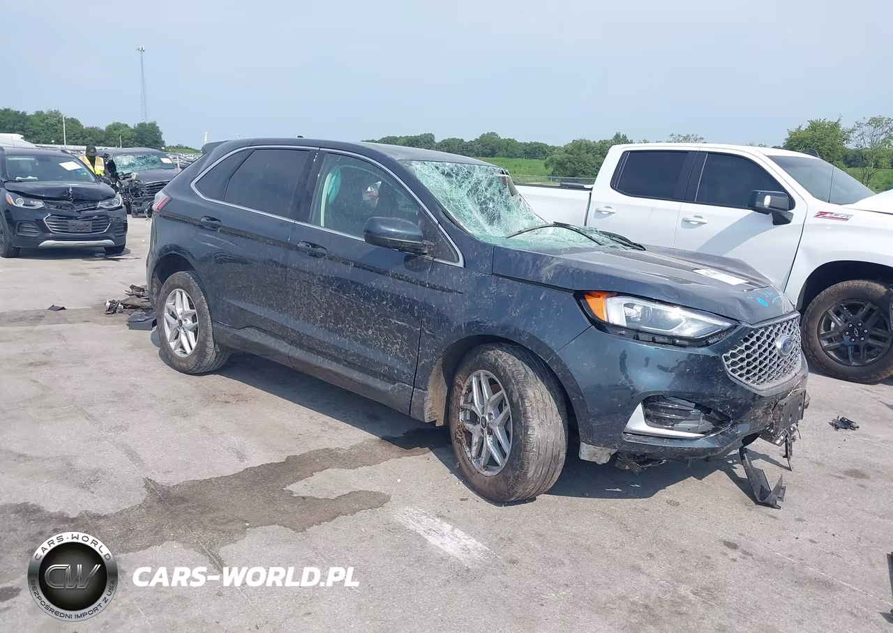 2024 Ford Edge Sel VIN:2FMPK4J92RBA53027 - 1
