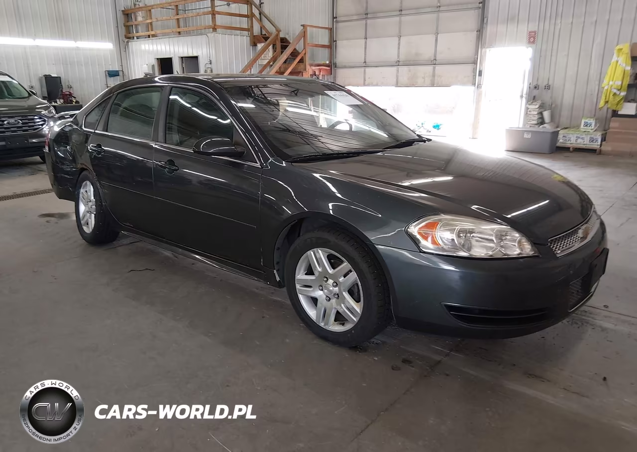 2012 Chevrolet Impala Lt VIN:2G1WG5E38C1310968 - 1