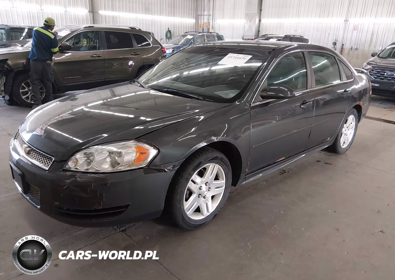 2012 Chevrolet Impala Lt VIN:2G1WG5E38C1310968 - 2