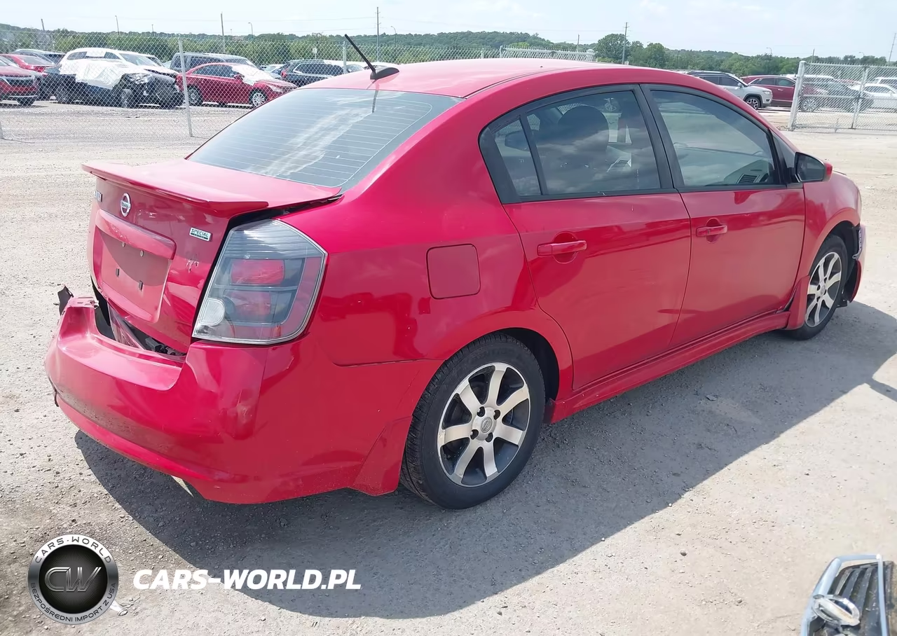 2012 Nissan Sentra 2.0 Sr VIN:3N1AB6AP1CL638569 - 4