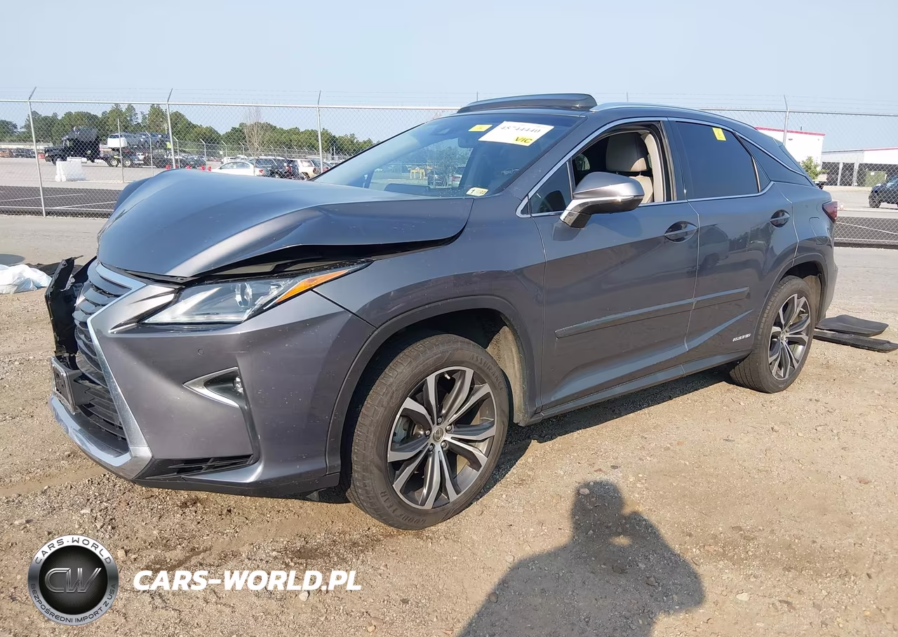 2017 Lexus Rx 450H VIN:2T2BGMCA0HC012730 - 2