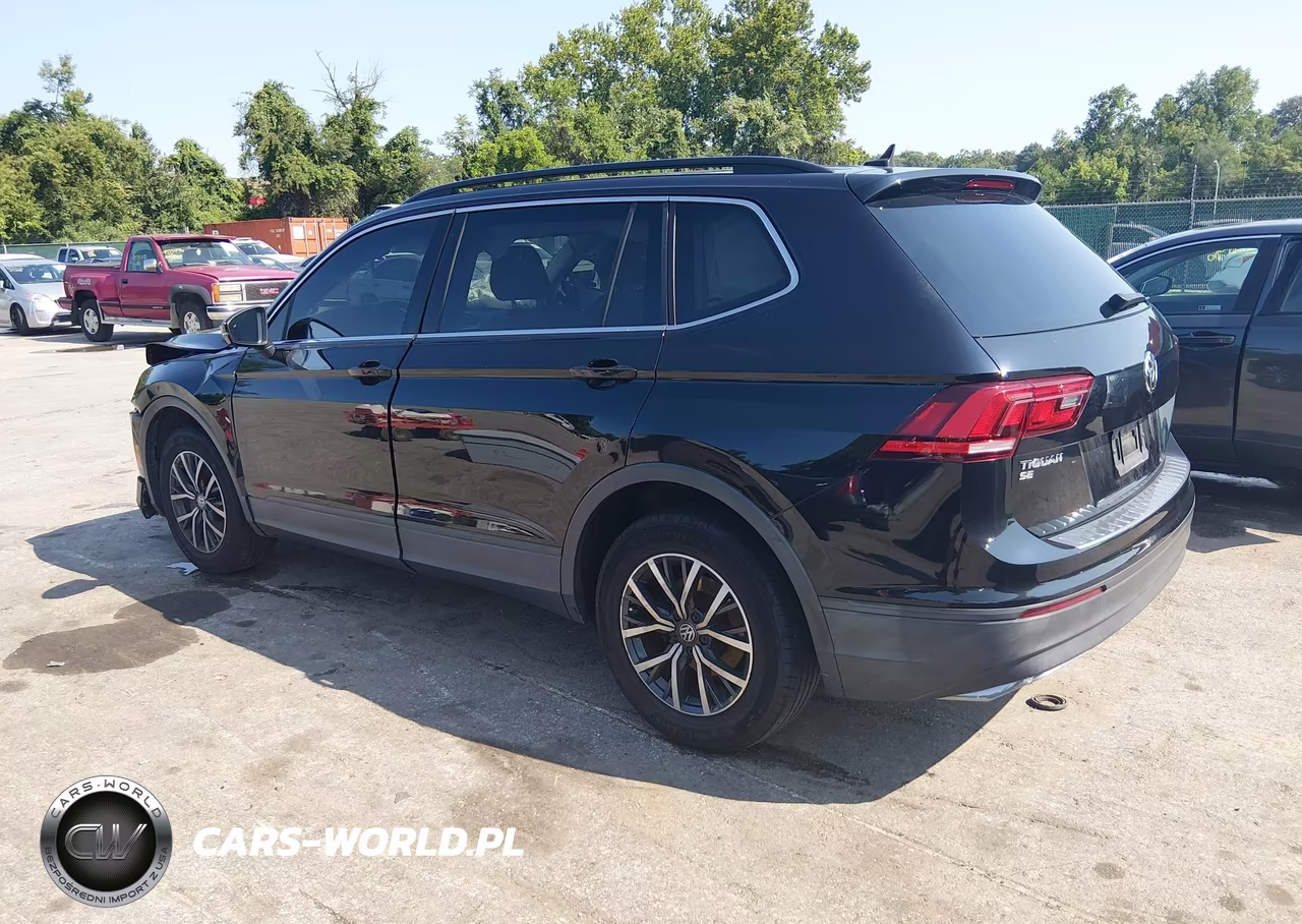 2019 Volkswagen Tiguan 2.0T Se-2.0T Sel-2.0T Sel R-Line-2.0T Sel R-Line Black VIN:3VV3B7AX6KM136923 - 3