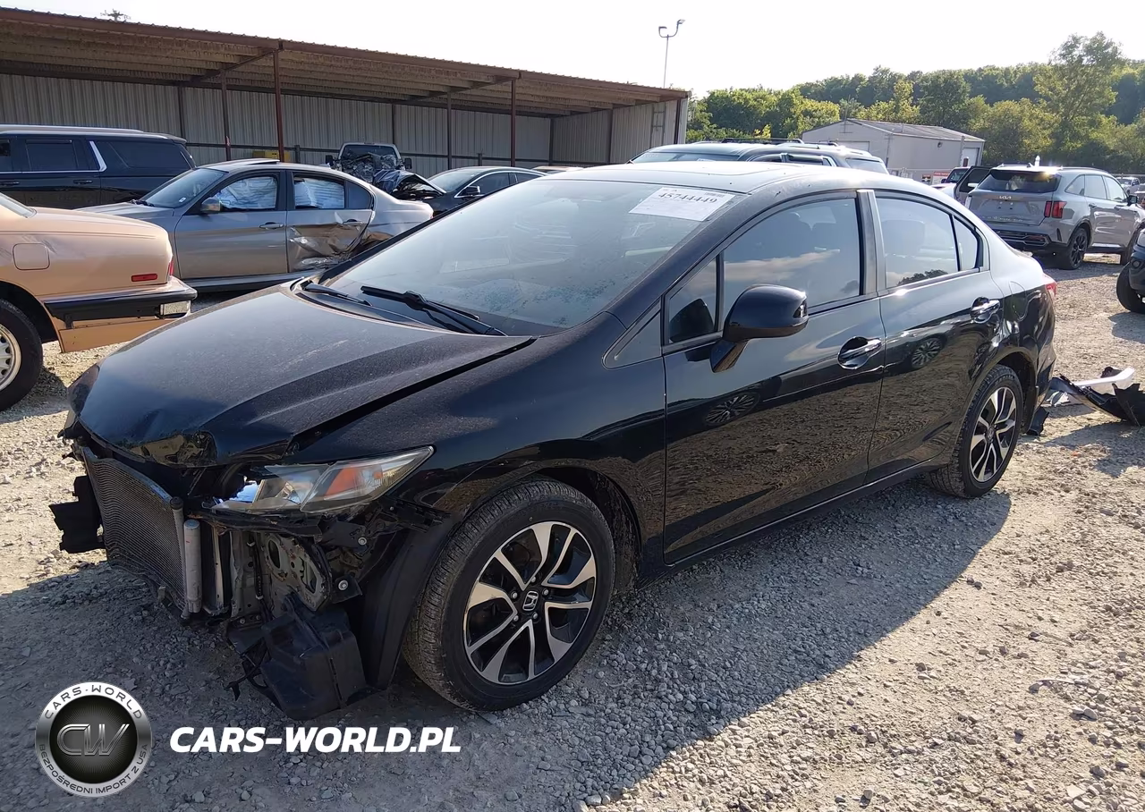 2013 Honda Civic Ex-L VIN:19XFB2F95DE240535 - 2