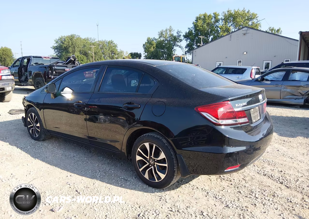 2013 Honda Civic Ex-L VIN:19XFB2F95DE240535 - 3